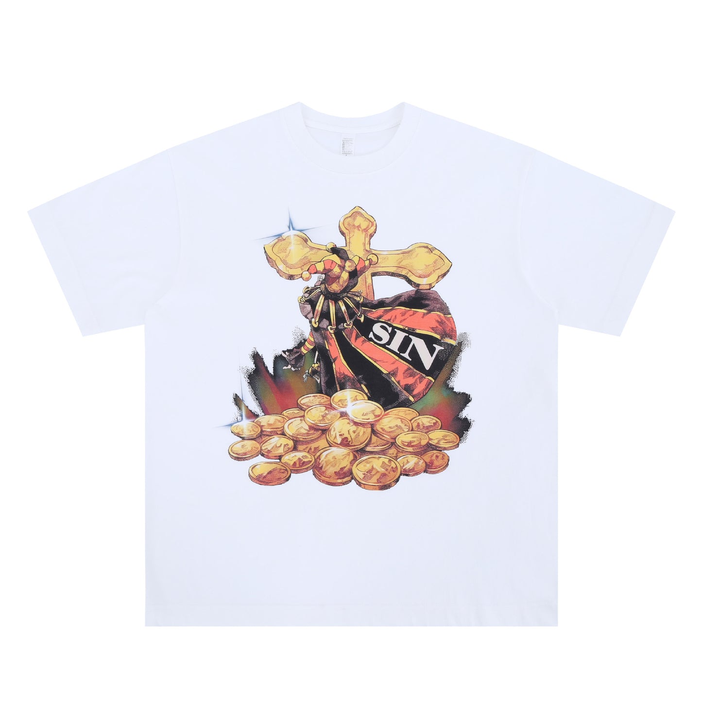 Vic Streetwear Summer Casual Short Sleeve T-Shirt