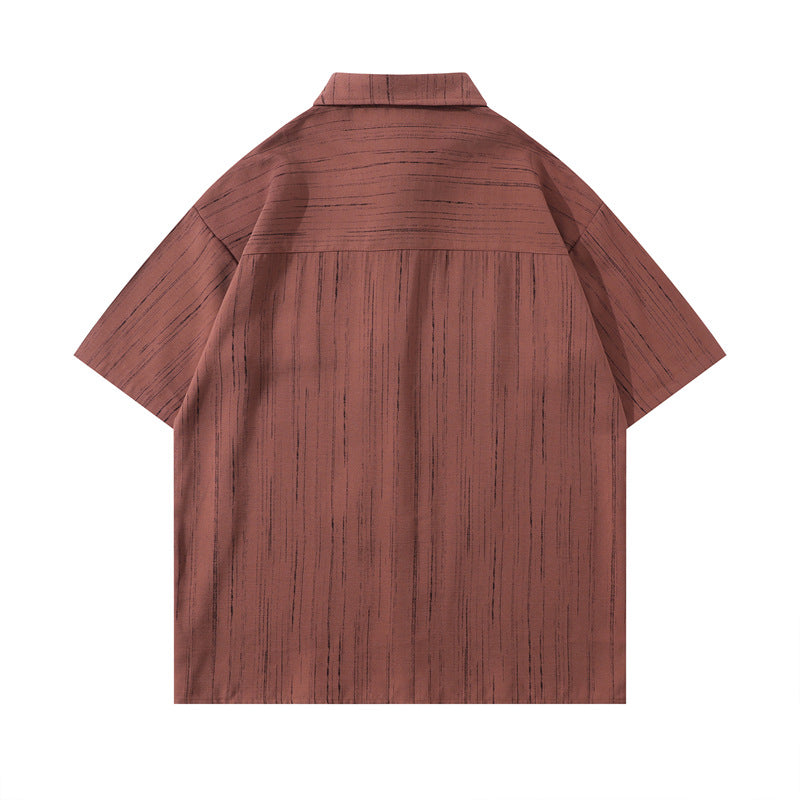 Y2k mens shirt vintage casual shirt