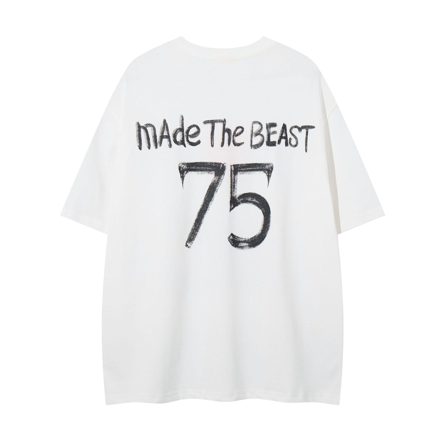 60s Style T Shirts Summer Vintage Graffiti Print Short Sleeve T-Shirt