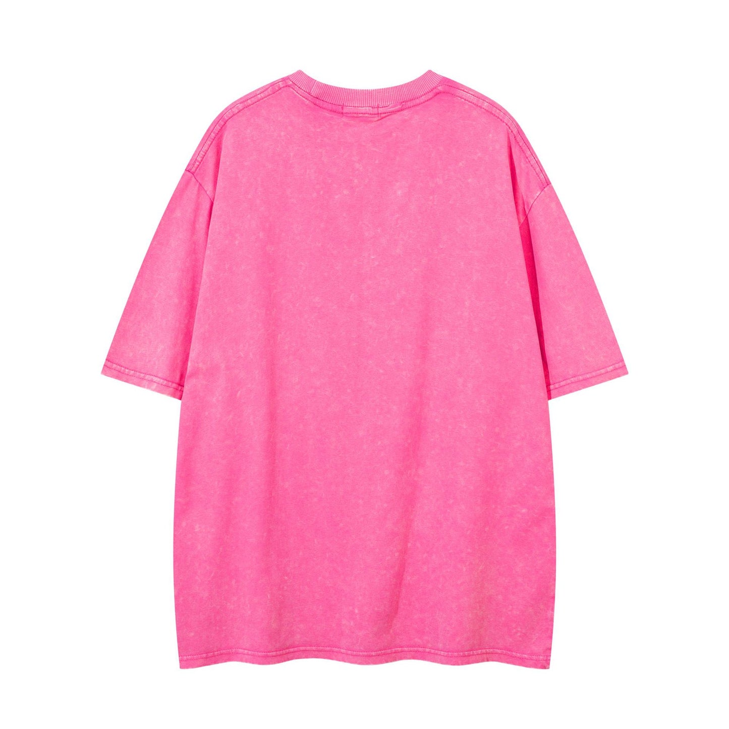 Ye T Shirt Summer Retro Washed Old Printed T-Shirt Short Sleeve
