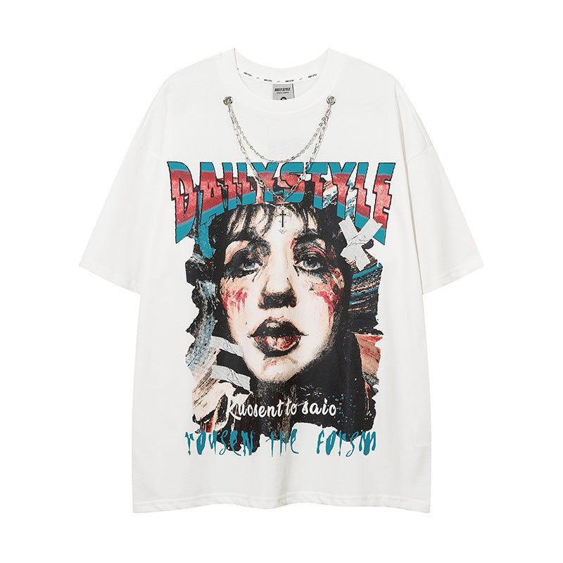 1990 Fashion T-Shirt Short Sleeve