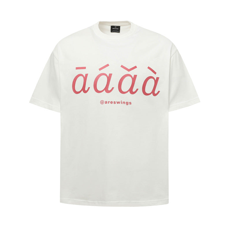 Hip Hop Shirts For Boys Short Sleeve T-Shirt Loose Crew Neck