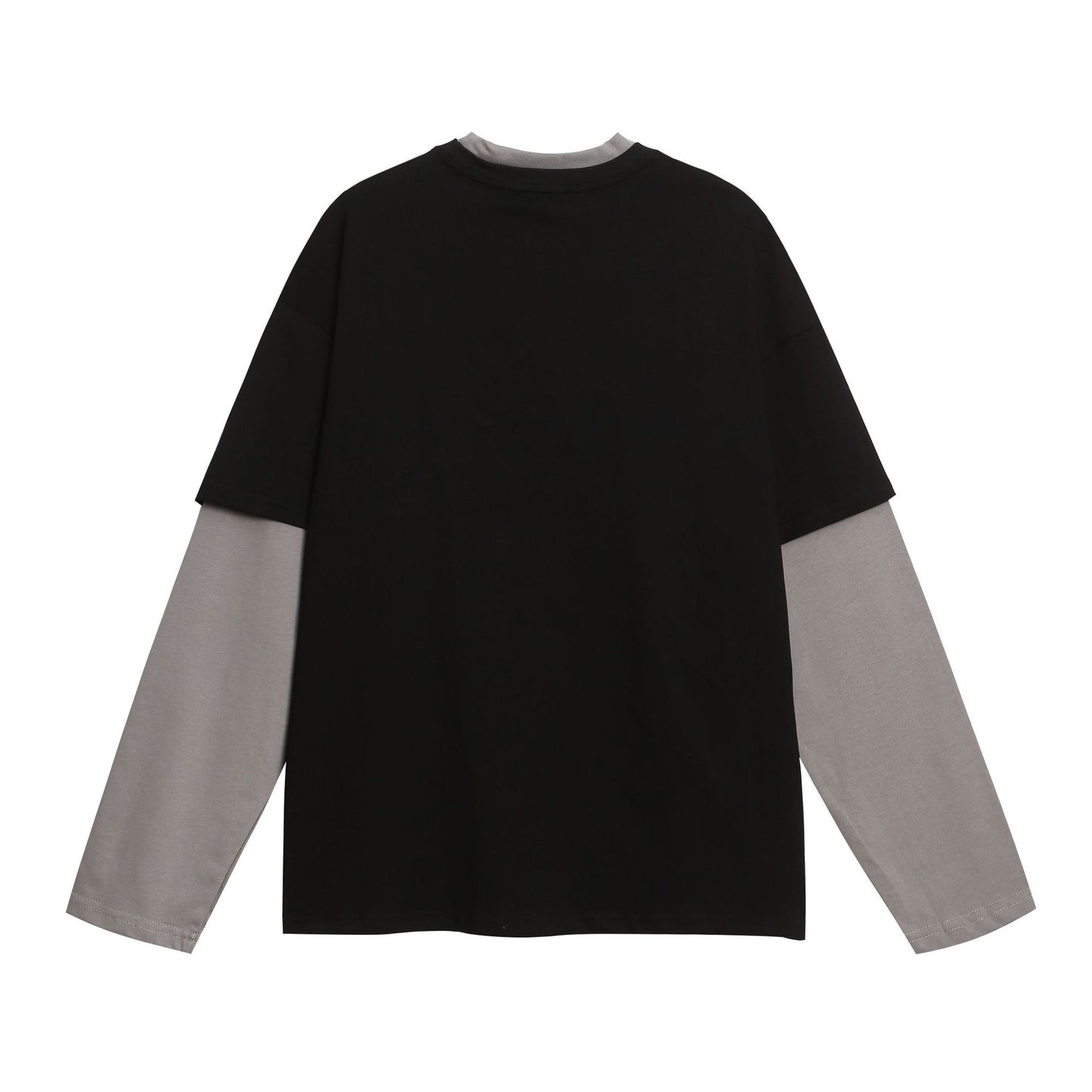 Unisex long-sleeved shirt men's autum campus style