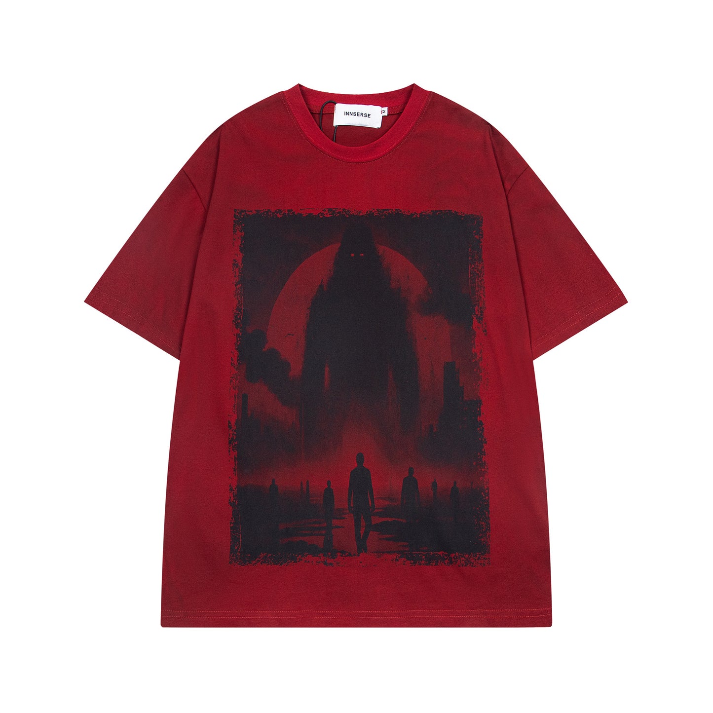 Nyc T Shirt Old Tie-dye Short Sleeve T-Shirt Summer Loose Casual Top