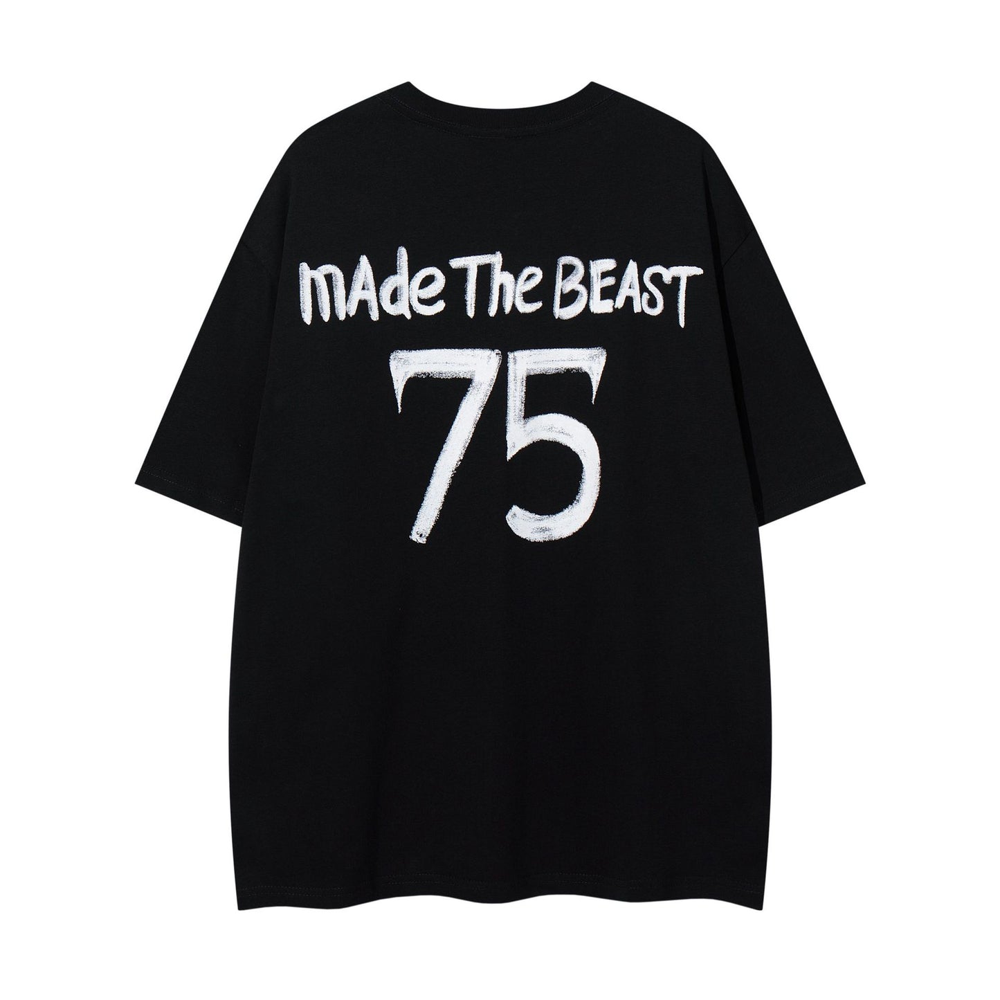 60s Style T Shirts Summer Vintage Graffiti Print Short Sleeve T-Shirt
