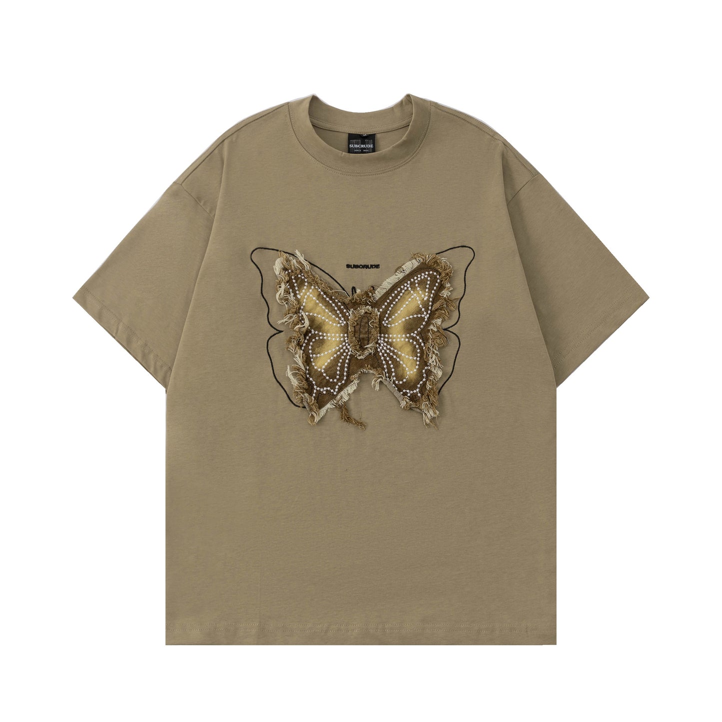 1990 Fashion T-Shirt Summer Vintage Embroidered Short Sleeve T-Shirt