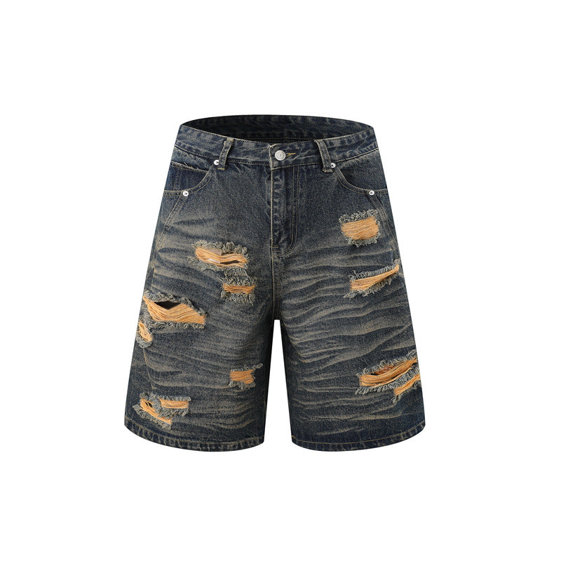 Stone Wash T shirt vintage old jeans