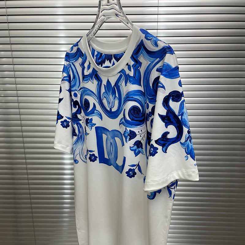 East Coast Shirts Spring/Summer Casual Short Sleeve Crew Neck Men's T-Shirts