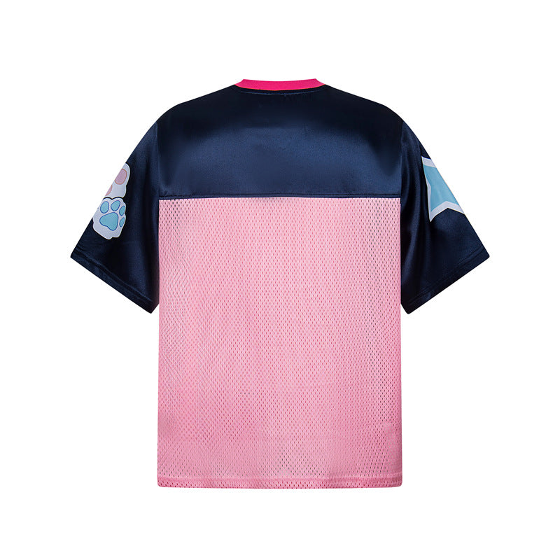 Hip Hop Shirts For Boys Vintage V Summer Quick Drying Loose Casual Sports Short Sleeve T-Shirt