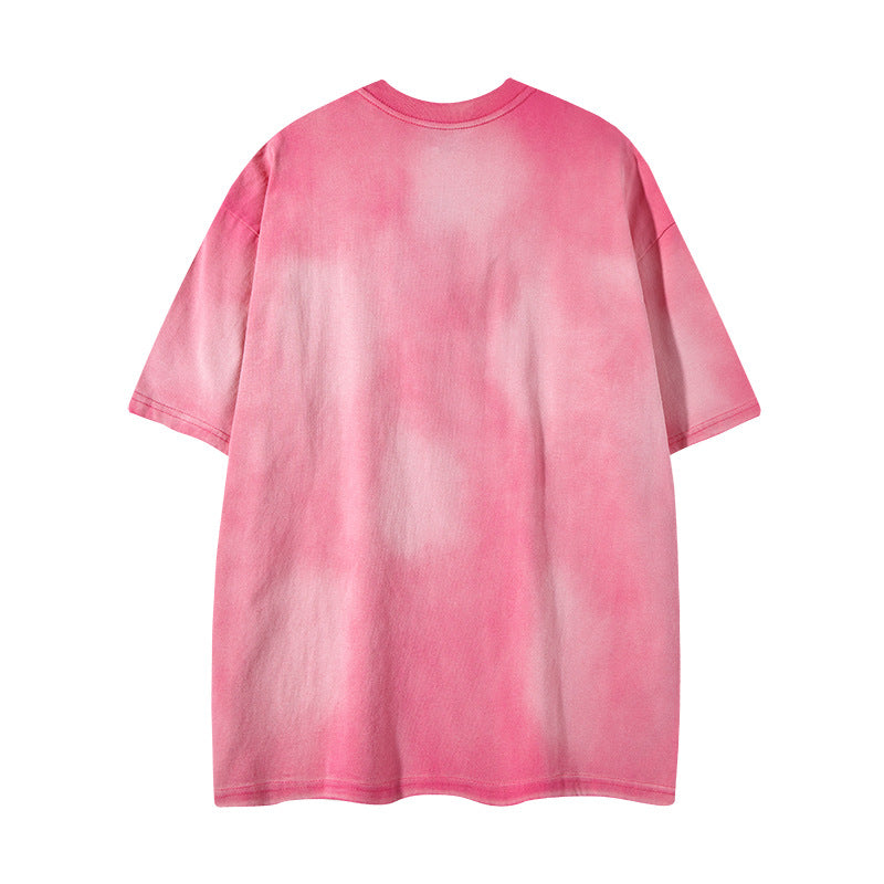 Nyc 1990 Shirt gradual change washed old T-shirt short sleeve