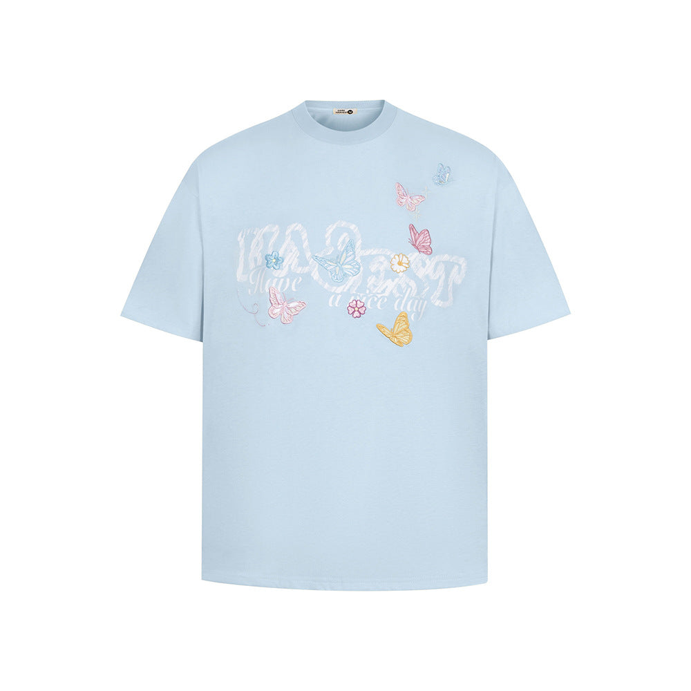 Nostalgia T Shirts Vintage Short Sleeve T-Shirt Crew Neck Top