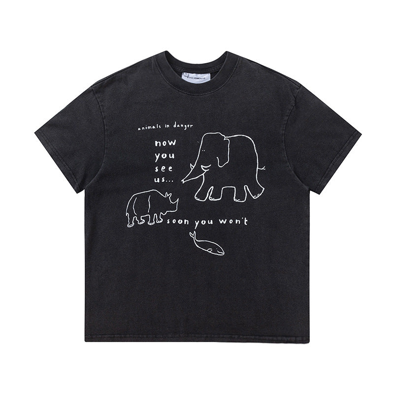 60s Style T Shirts Summer T-Shirt Top