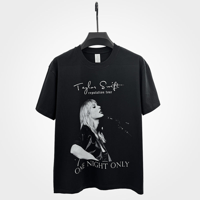 Unisex T-shirts Short Sleeve T-Shirts Cotton