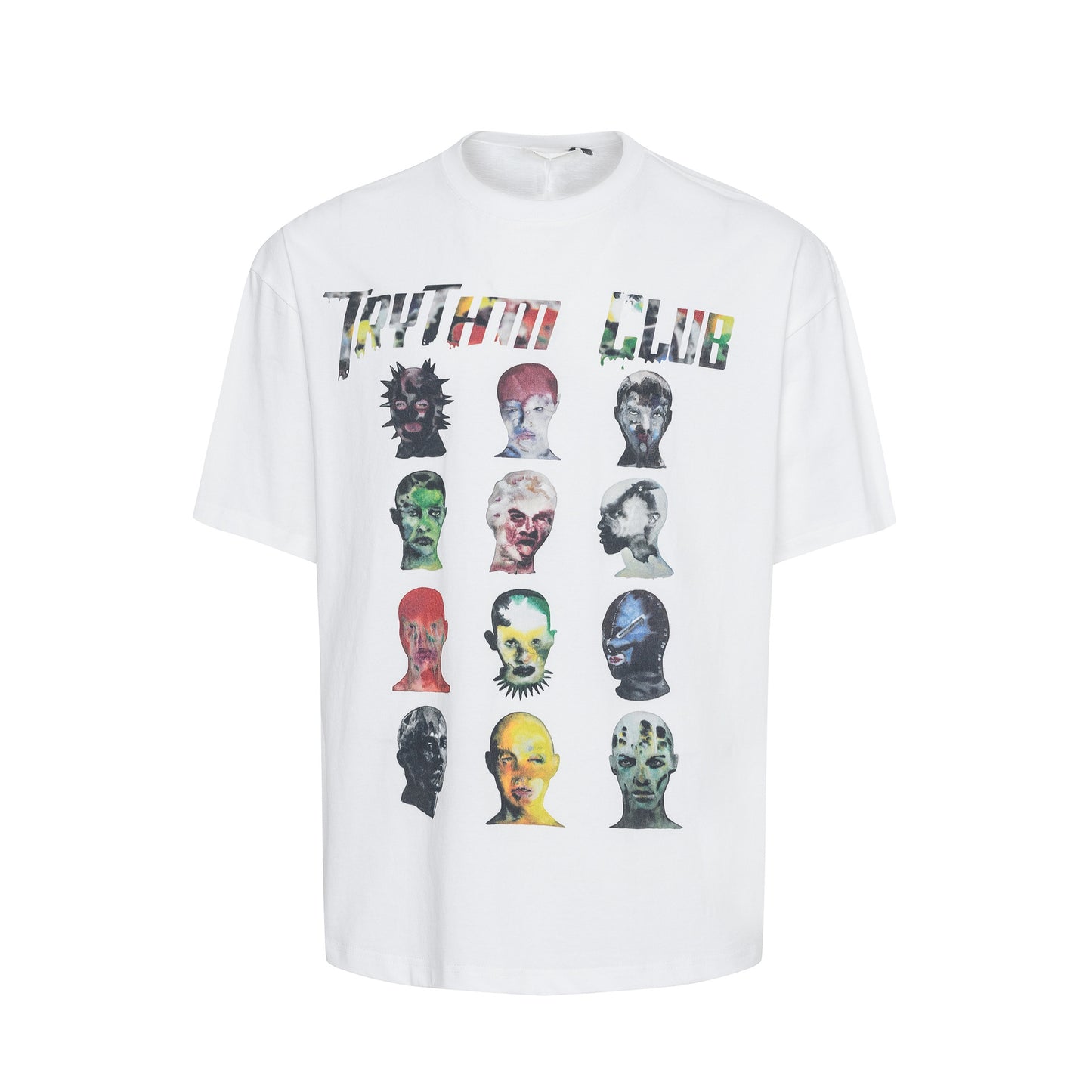 Unisex T-shirts Summer Vintage Alien Men's Loose Short Sleeve T-Shirt