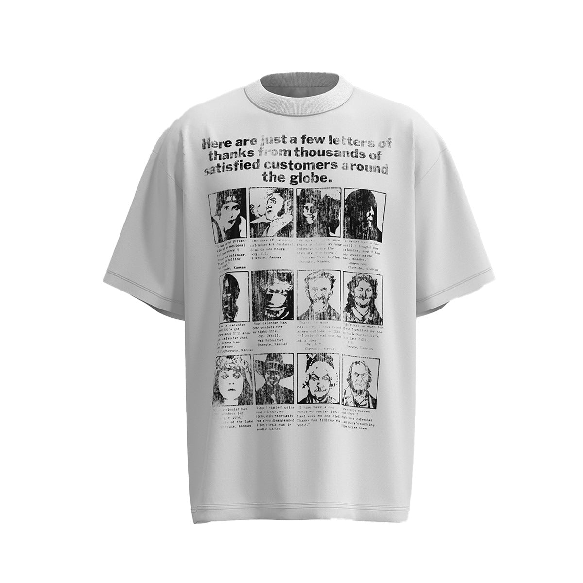 Hustle vintage summer hip hop print t-shirt