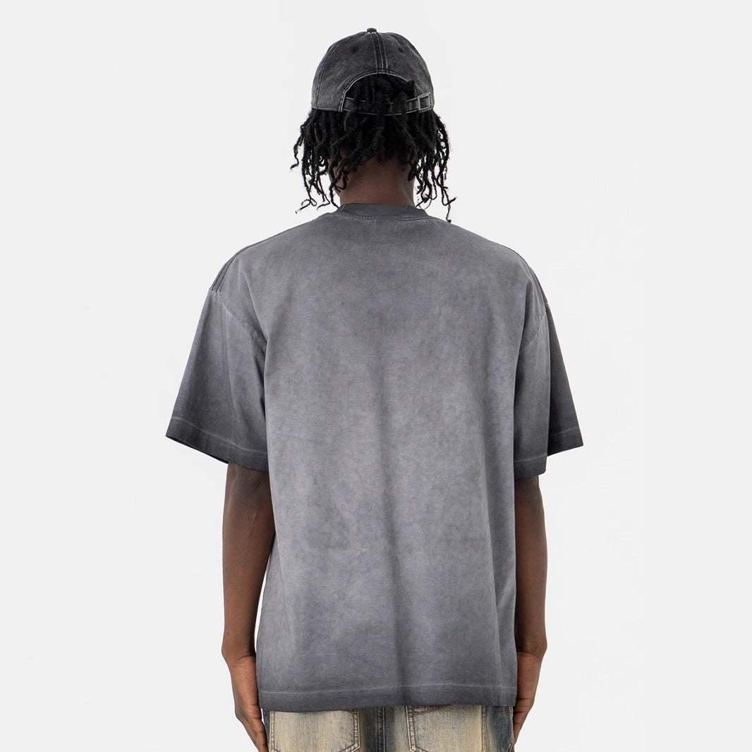 Vintage 90s Hip Hop Clothing Summer Crew Neck Short Sleeve T-Shirt