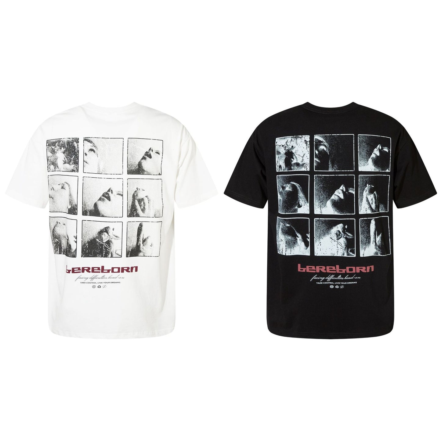 1990 Fashion T-Shirt Vintage T-Shirt Summer Character Print Short Sleeve