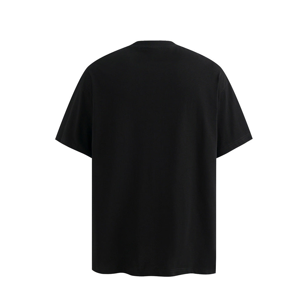 Nostalgia T Shirts Vintage Short Sleeve T-Shirt Summer Loose Top