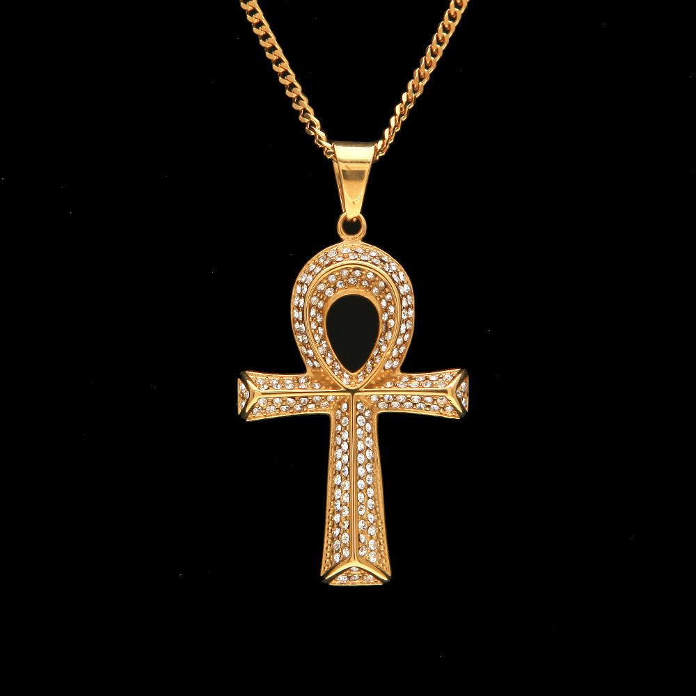 Jewelry Fashion Necklace Ankh Crosses Egypt Pieces
