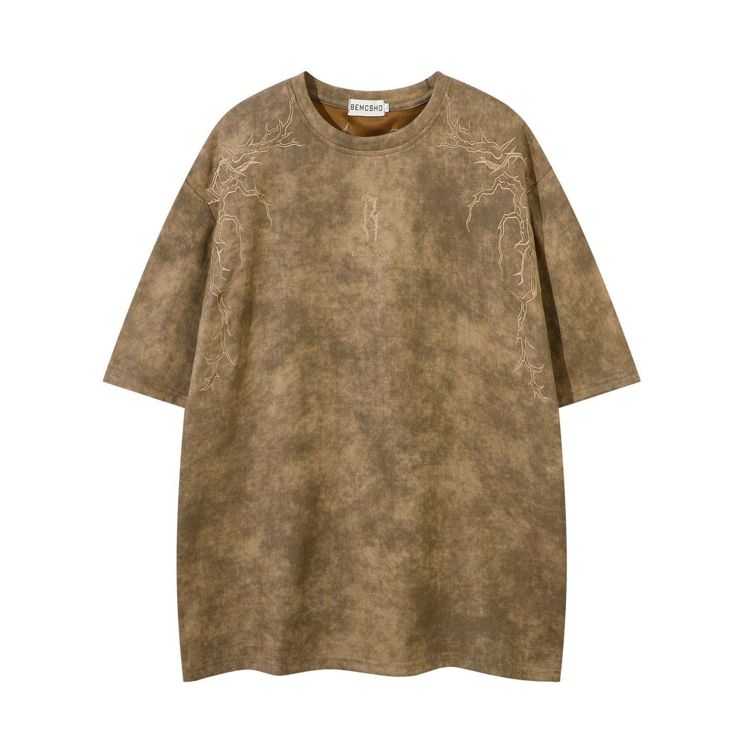 Ye T Shirt Summer T-Shirt Embroidery Short Sleeve