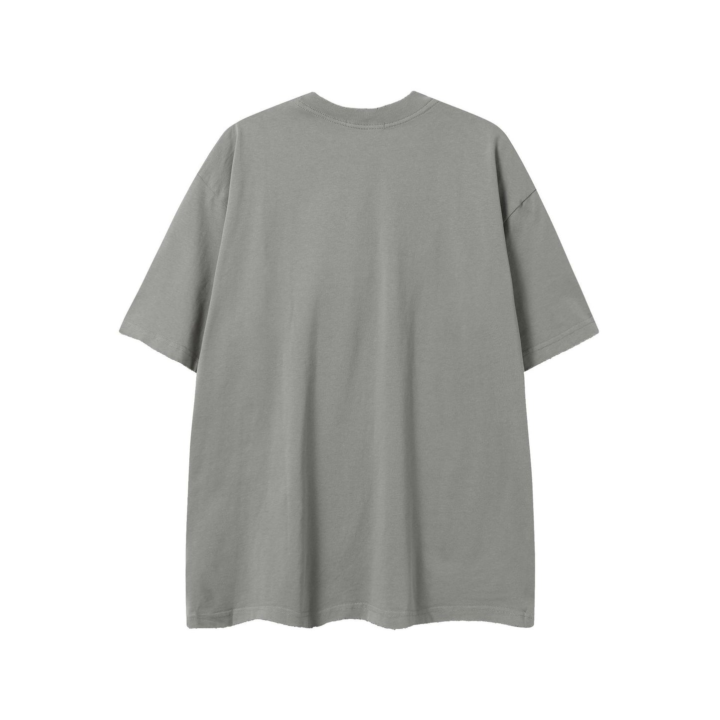 Ye T Shirt Summer Retro Washed Old Graffiti Short Sleeve T-Shirt