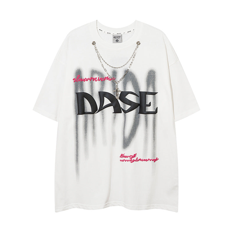 1990 Fashion T-Shirt Loose Short Sleeve