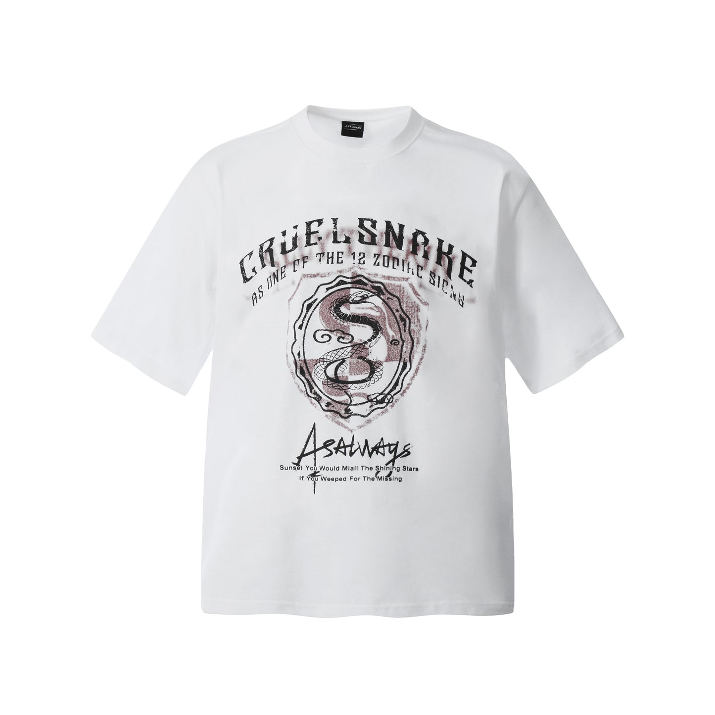 Unisex T-shirts Summer Men's Loose Crew Neck Short Sleeve T-Shirt