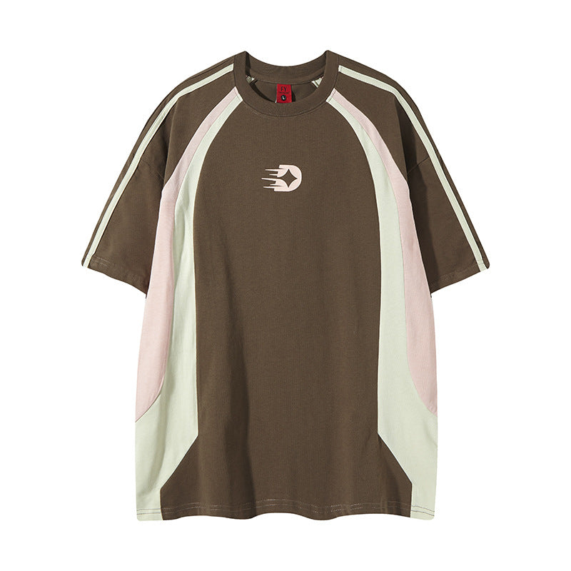 New York Hip Hop Style Vintage Short Sleeve T-Shirt Loose Casual