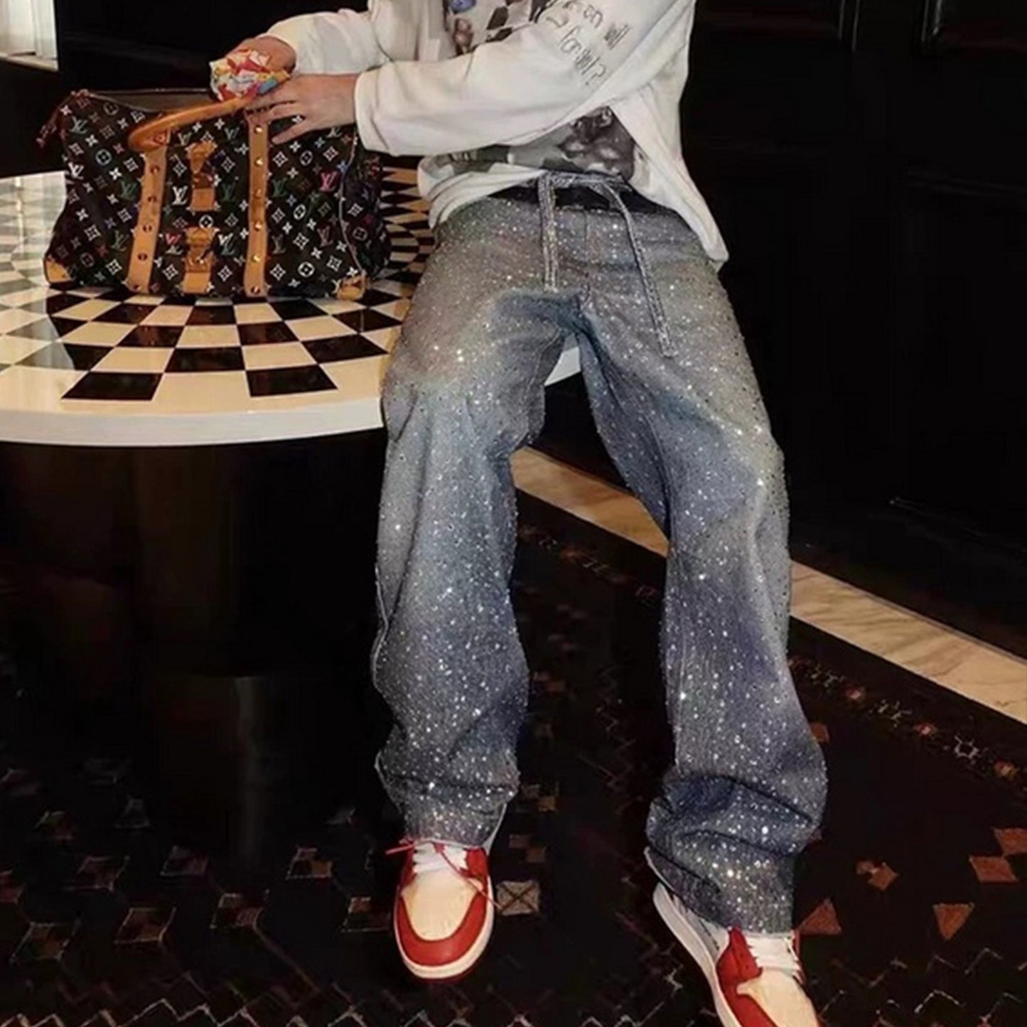 Rock Revival Jeans Straight Jeans Old Trousers