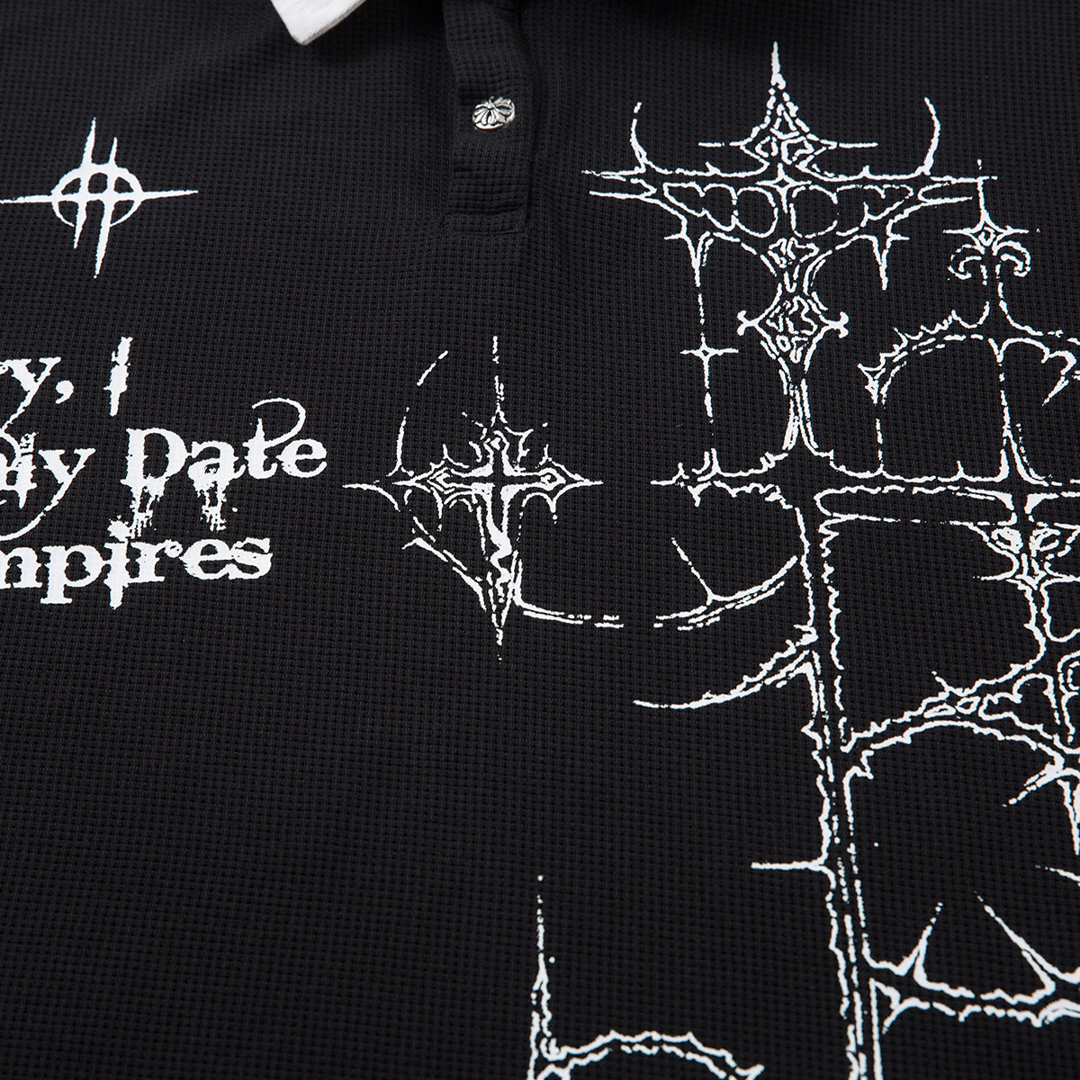 Hip hop clothing new york summer t-shirt vintage polo shirt lapel