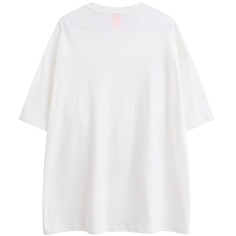 Y2K mens shirt vintage short sleeve t-shirt