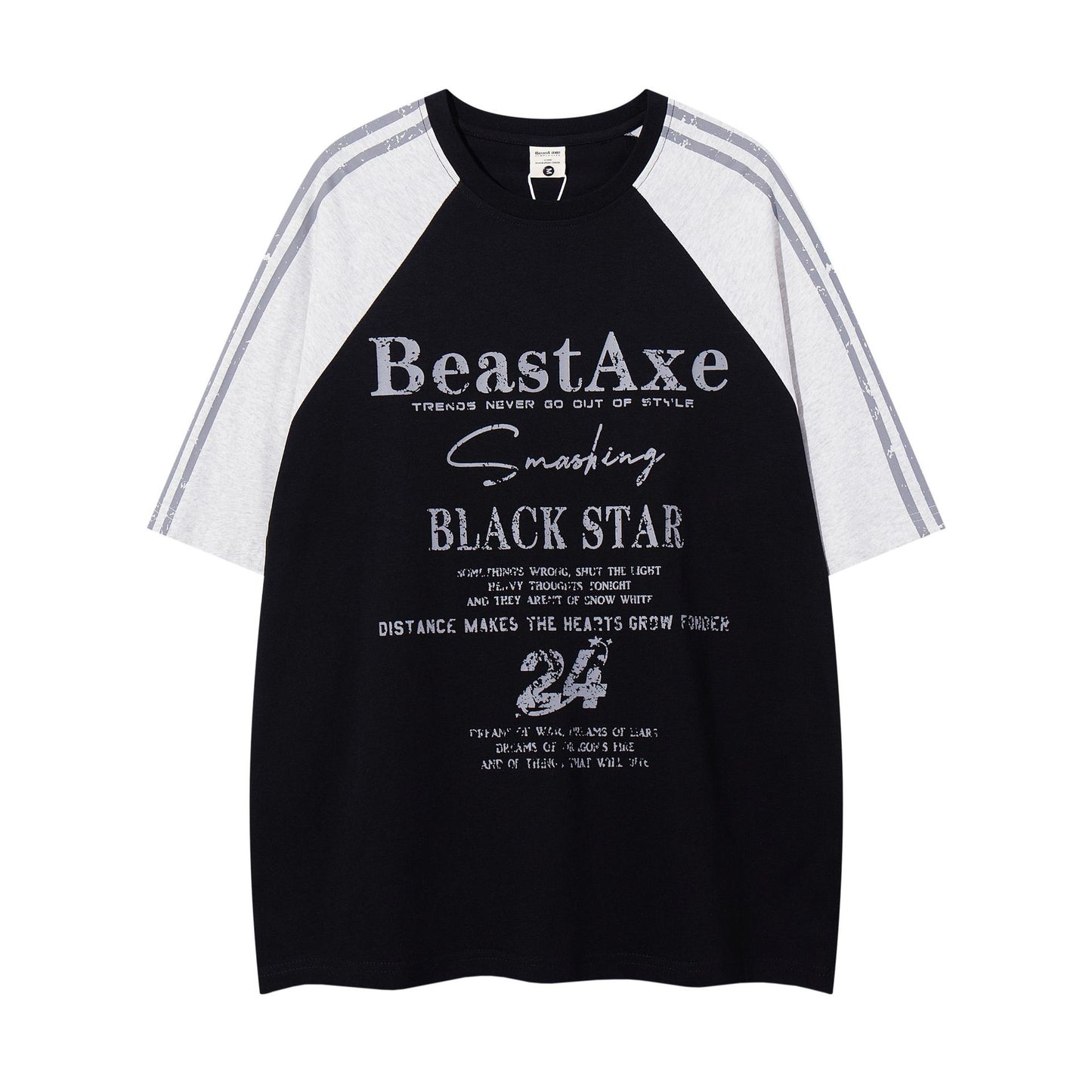 60s Style T Shirts Summer, Vintage Loose Short Sleeve T-Shirts