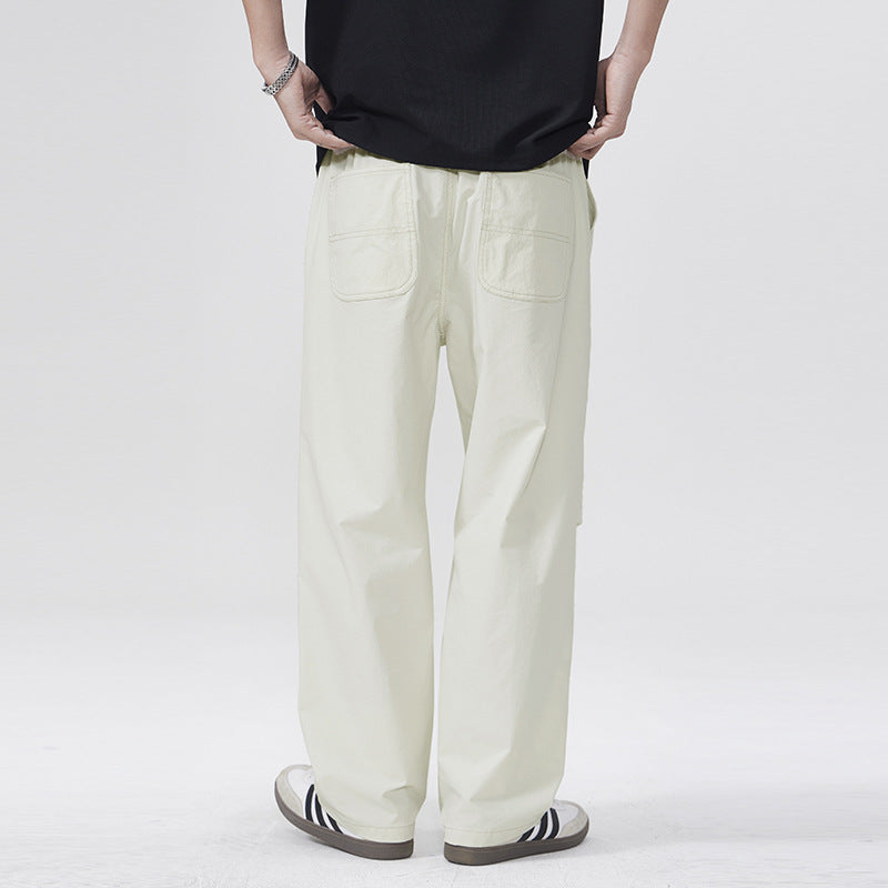 Men Casual Pants Straight Pants