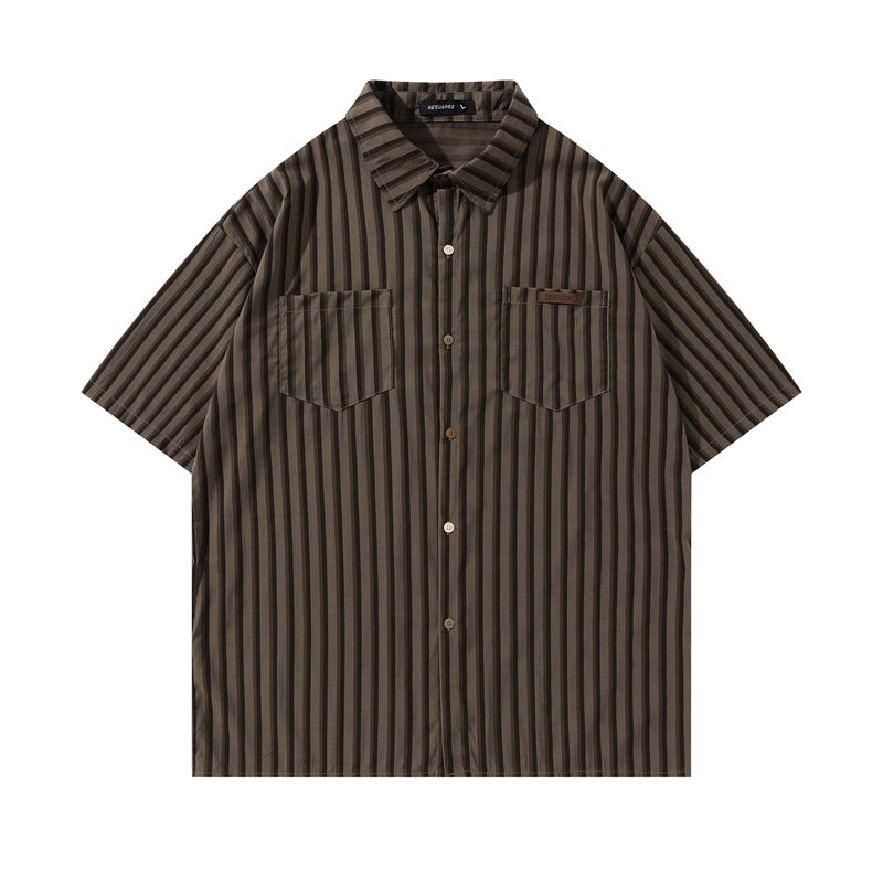 Y2K mens shirt vintage tooling vest shirt