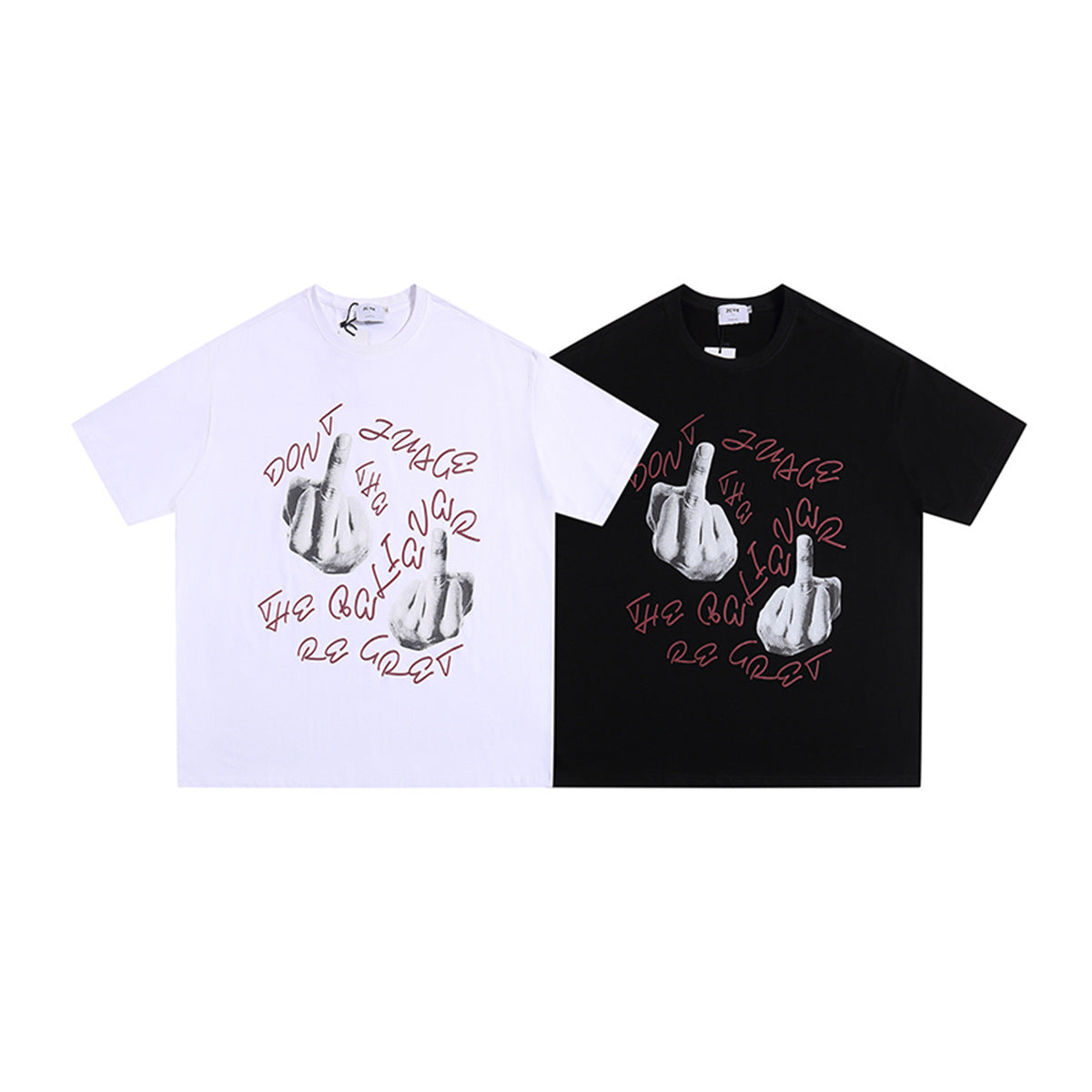 1990 Fashion T-Shirt Loose Short Sleeve