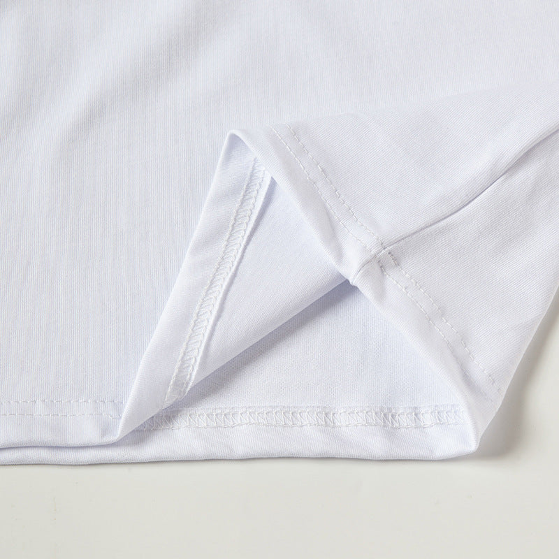 Nyc 1990 Shirt Casual Sports Vintage Loose Short Sleeve