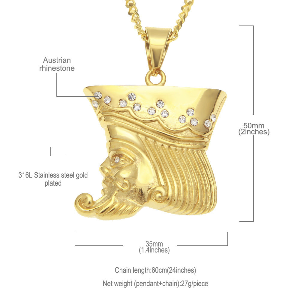 Jewelry Hip Hop Fashion 'Get Rich ' Necklace