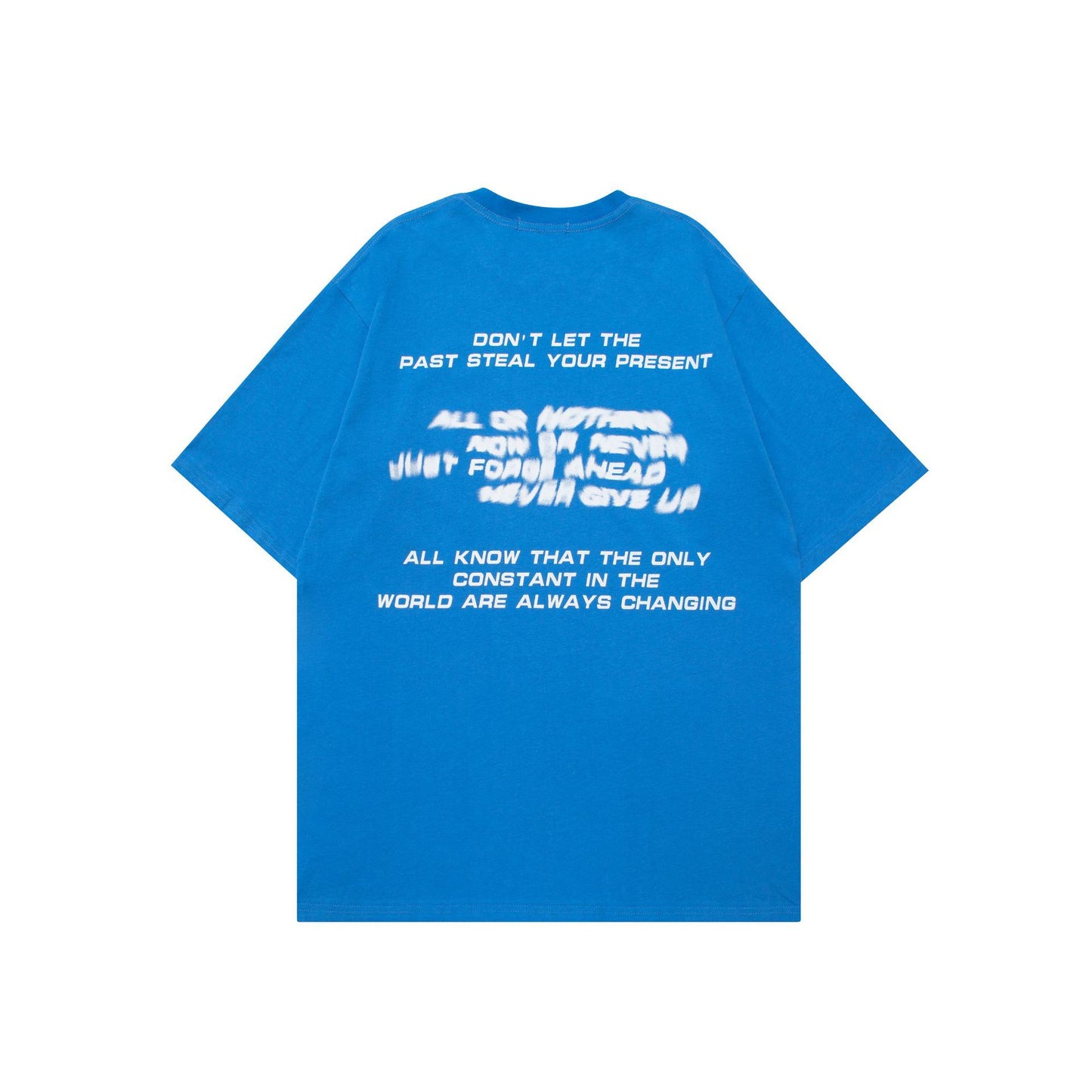 Vintage Tišö Rt Summer Vintage English Alphabet Short Sleeve T-Shirt