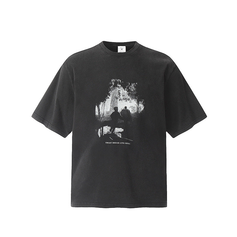 Nyc 1990 Shirt Vintage Old Printed Short Sleeve T-Shirt