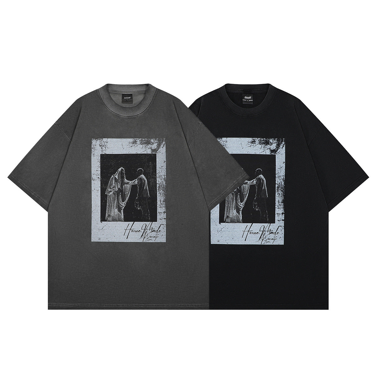 1990 Fashion T-Shirt Summer T-Shirt Vintage Short Sleeve T-Shirt