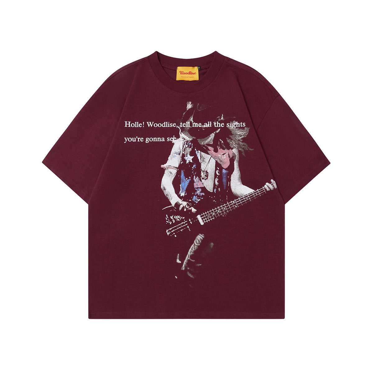 90s West Coast Hip Hop Fashion T Shirts Heavy Metal Rock Band Short Sleeve T-Shirt