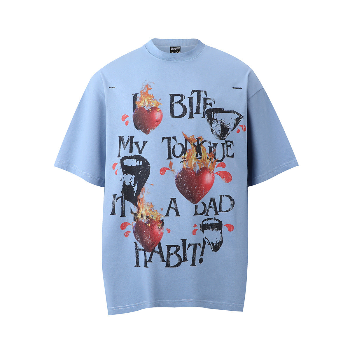 1990 Fashion T-Shirt Vintage T-Shirt Short Sleeve Loose