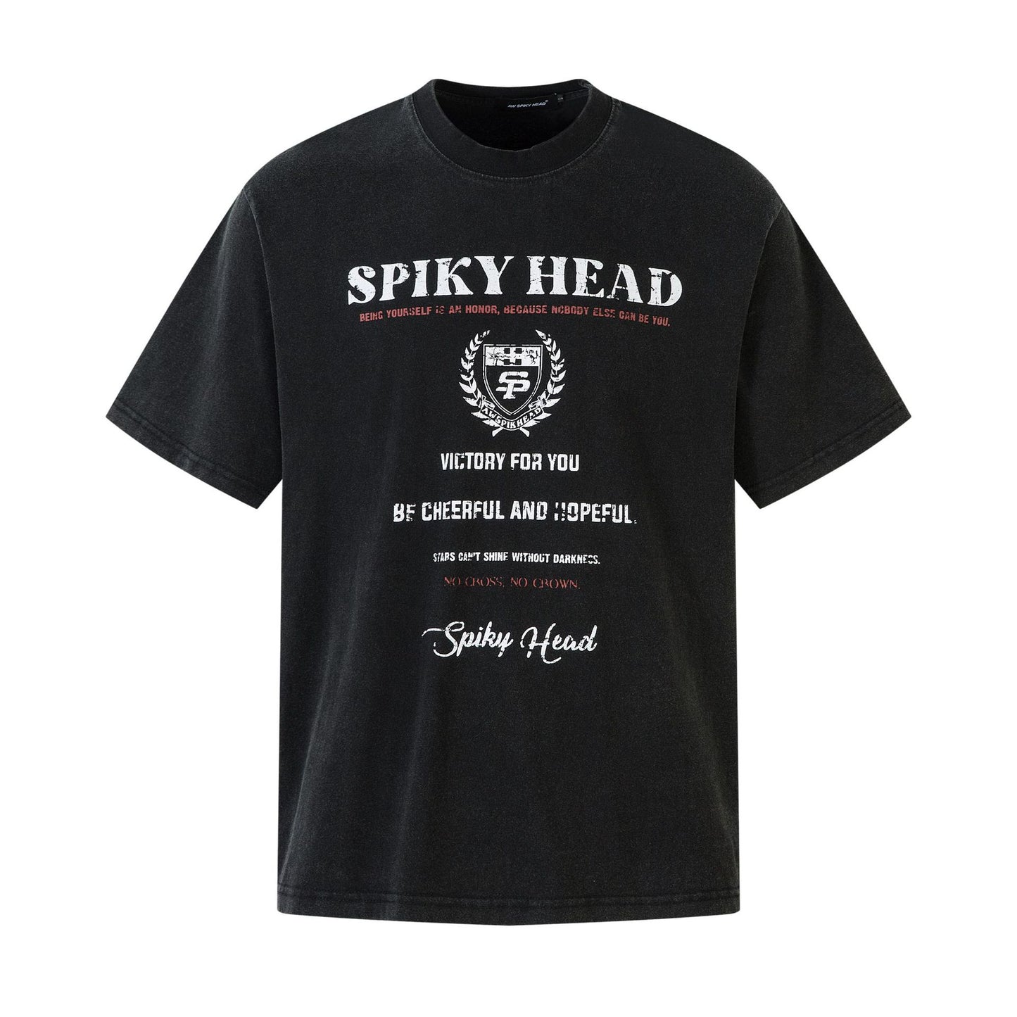 60s Style T Shirts Retro Washed Short Sleeve T-Shirts