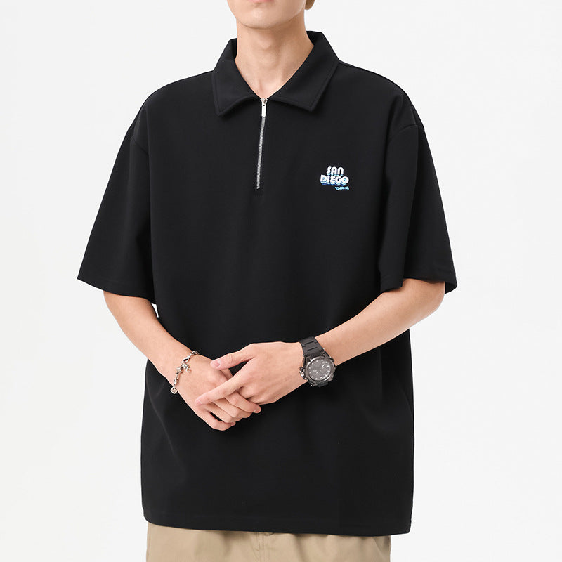 Men T-shirts Short Sleeve Summer Loose Top