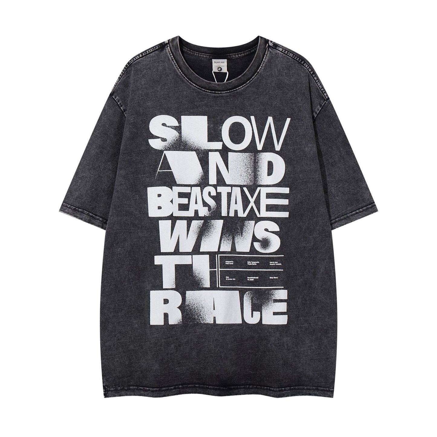 60s Style T Shirts Summer Vintage Washed Short Sleeve T-Shirts