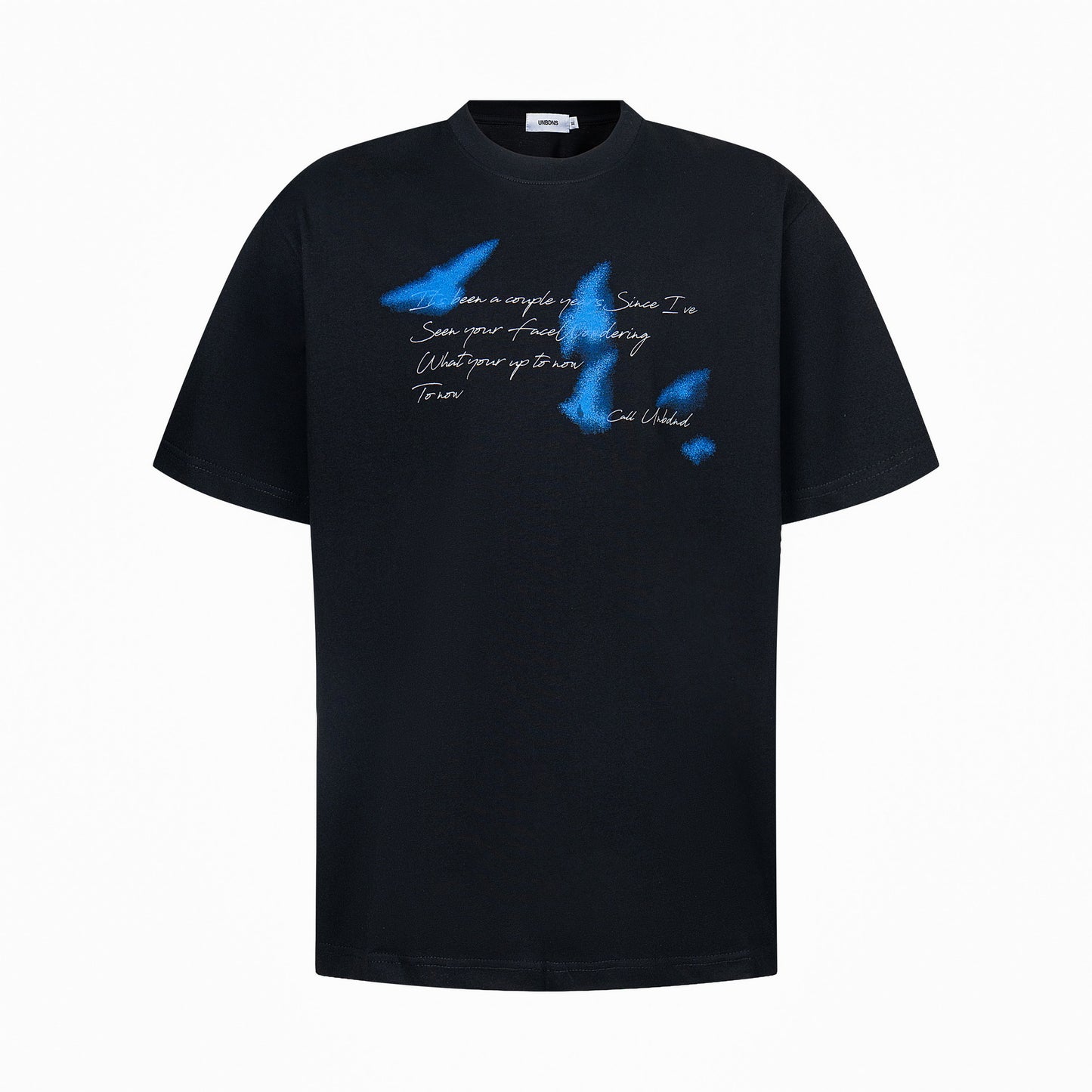 Unisex T-shirts Summer Butterfly Pattern Men's Loose Short Sleeve T-Shirt