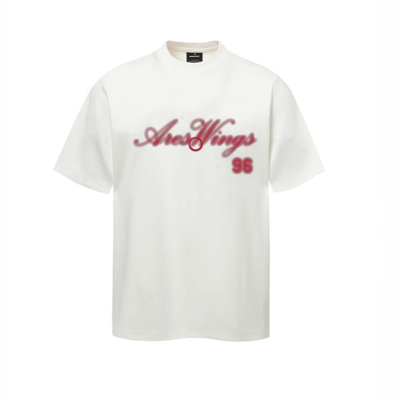 Hip Hop Shirts For Boys Alphabet Print Short Sleeve T-Shirt