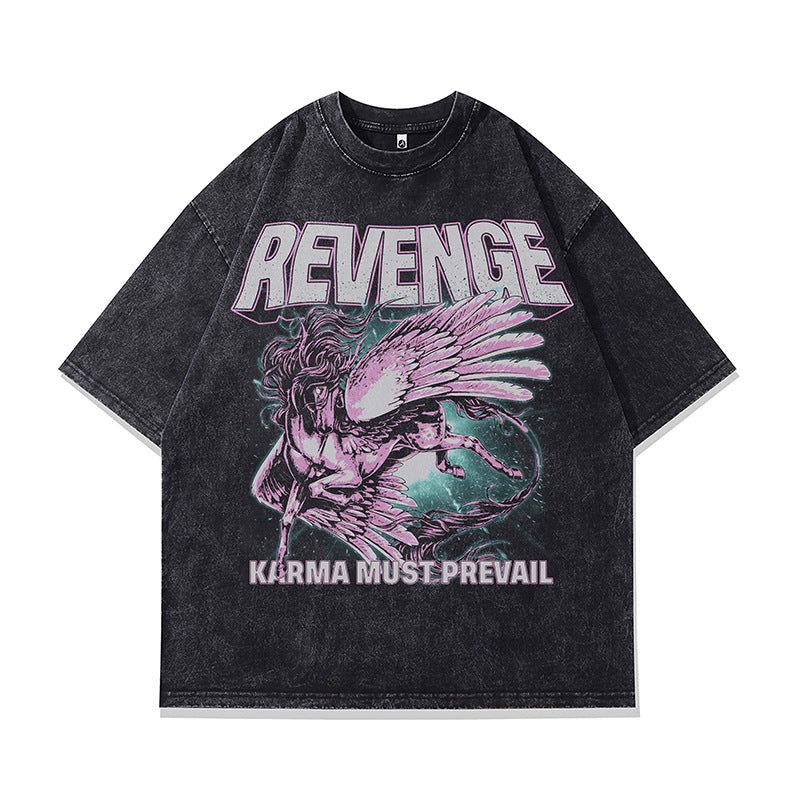 Ropa Vintage Hombre Vintage Print Make Old Short Sleeve T-Shirt