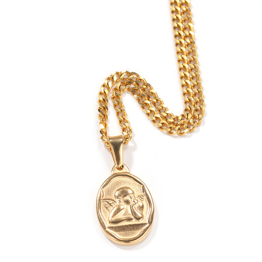 Jewelry Hip Hop Creative Jesus Pieces Alphabet Pieces Dogs Tags Crosses