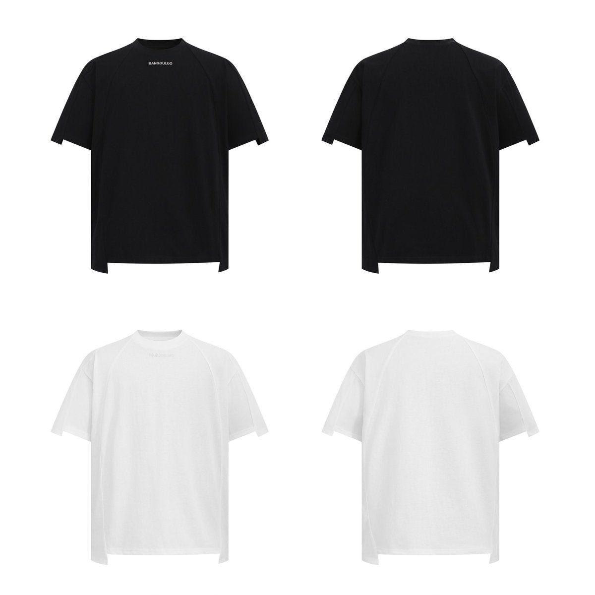 Unisex T-shirts Summer Embroidery Men's Loose Short Sleeve T-Shirt